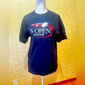 US open T shirt navy color size medium
